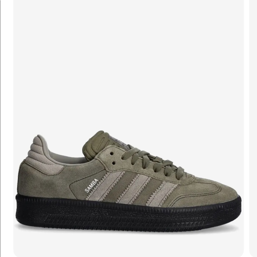 Adidas Samba Olive Green Xlg Sneaker Size 9 W / 8 M
